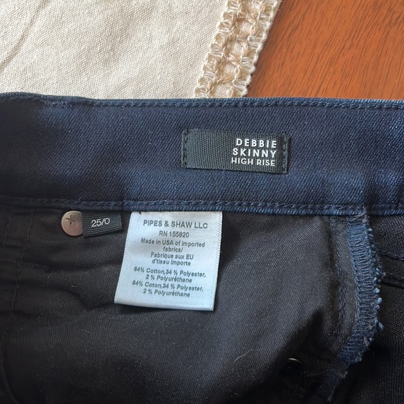 Veronica Beard Debbie Skinny Jean in Indigo - Picture 15 of 15